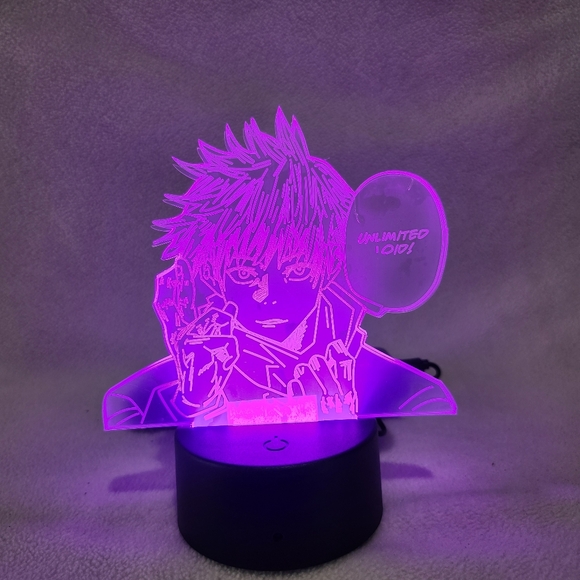 3/$25-Jujutsu Kaisen Anime 3D Night Light 16 Colors Change Touch/Remote LED Gift - Picture 11 of 14
